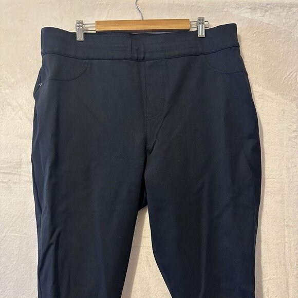 Spanx The Perfect Pant Womens 3X Slim Straight Stretch Bodycon Compression Ponte - Picture 3 of 7